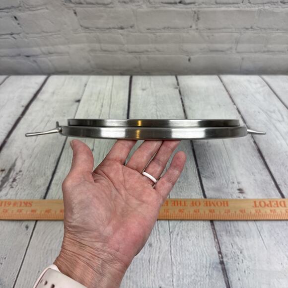 Calphalon Premier 10" Clear Space‎ Saving Replacement Lid Only Two Handles - Picture 7 of 7